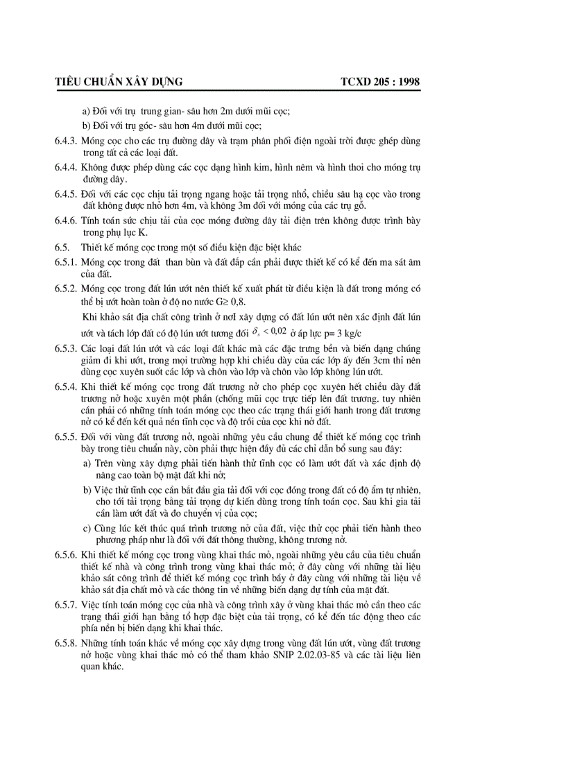 image for page Tiêu chuẩn thiết kế Móng cọc