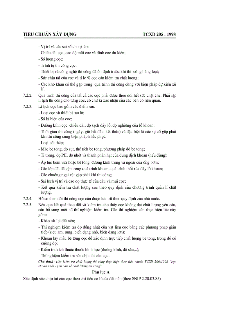 image for page Tiêu chuẩn thiết kế Móng cọc