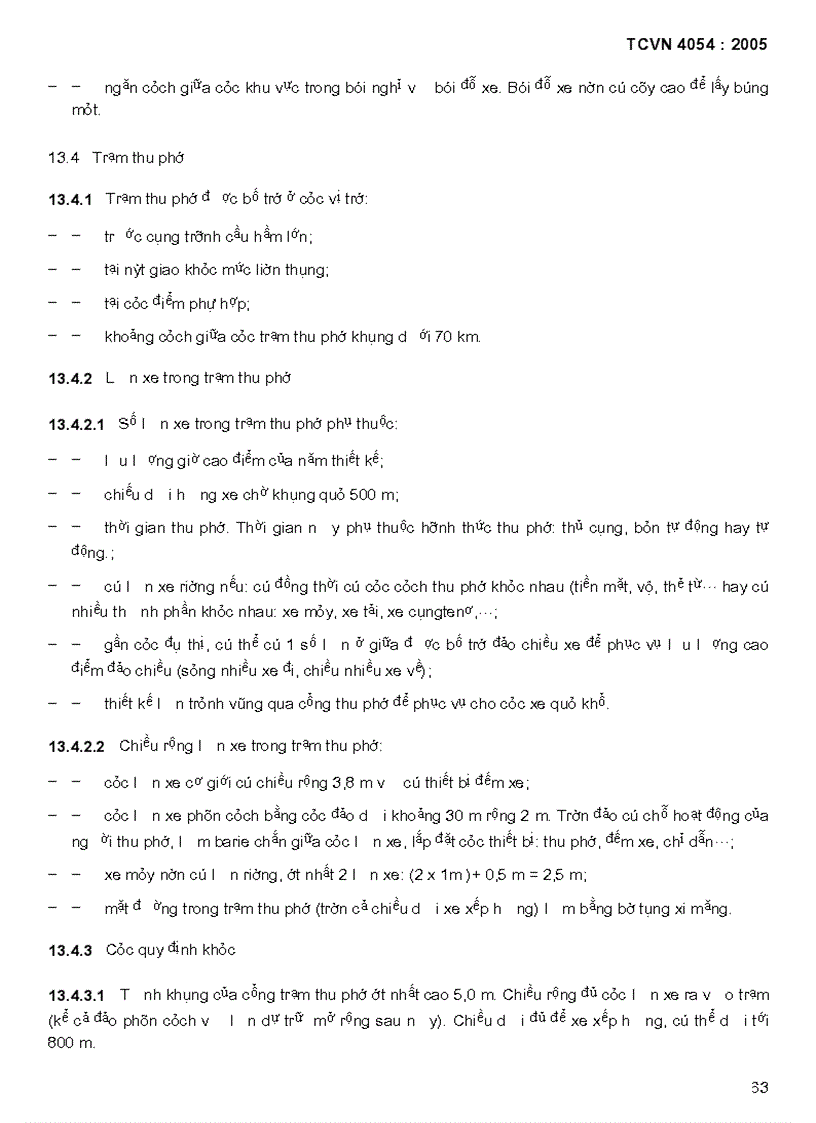 image for page Đường ô tô Yêu cầu thiết kế