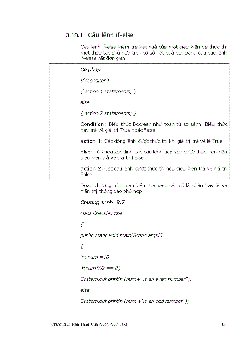 image for page Nền tảng của ngôn ngữ java