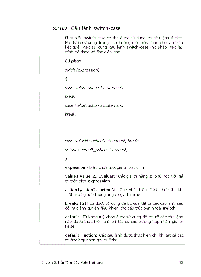 image for page Nền tảng của ngôn ngữ java