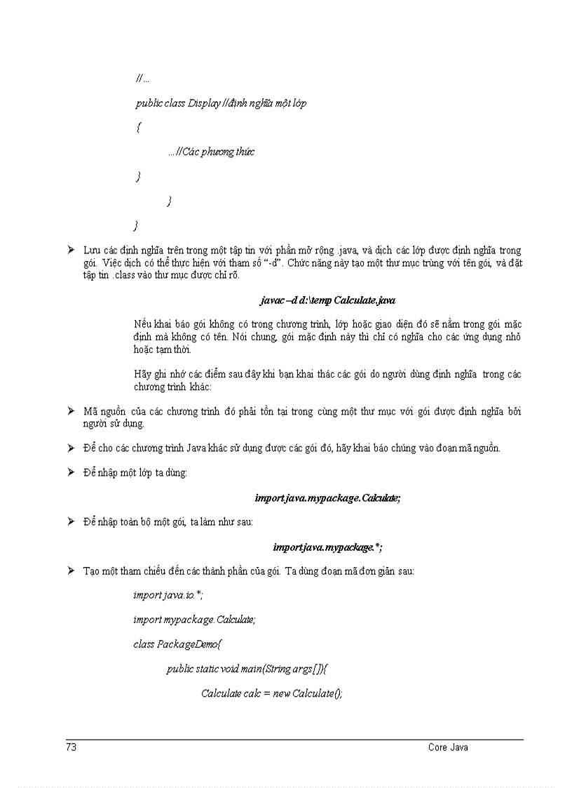 image for page CÁC GÓI GIAO DIỆN trong JAVA