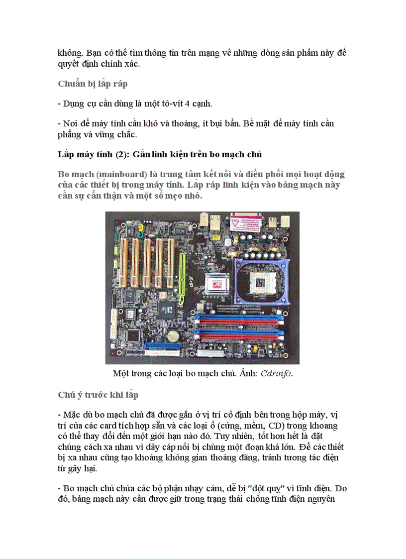 image for page Lắp máy tính