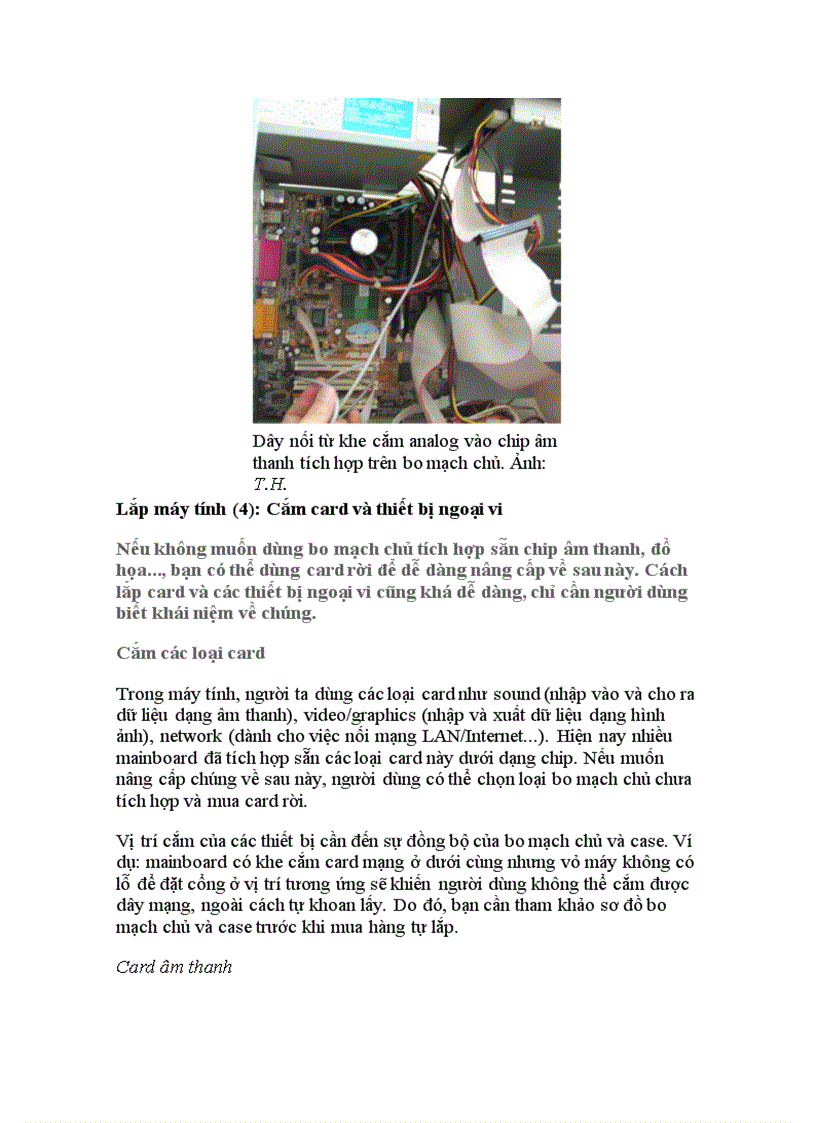 image for page Lắp máy tính