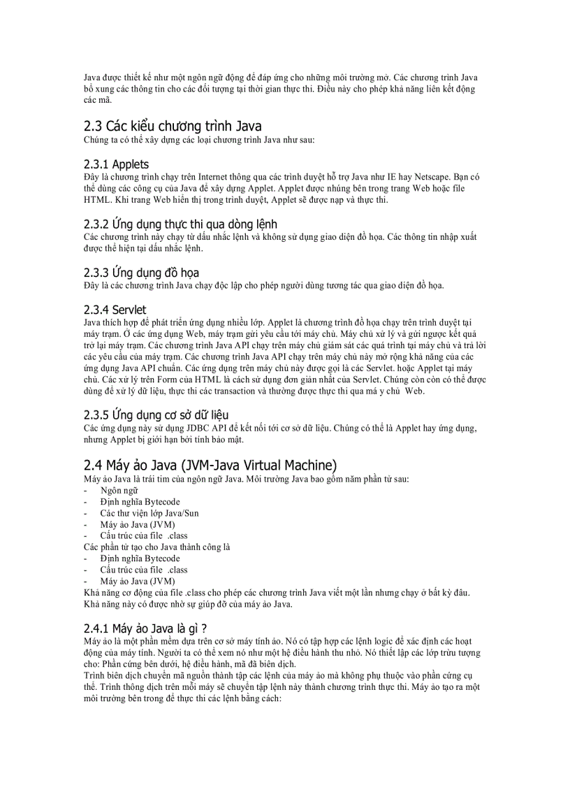 image for page Mô tả về Java