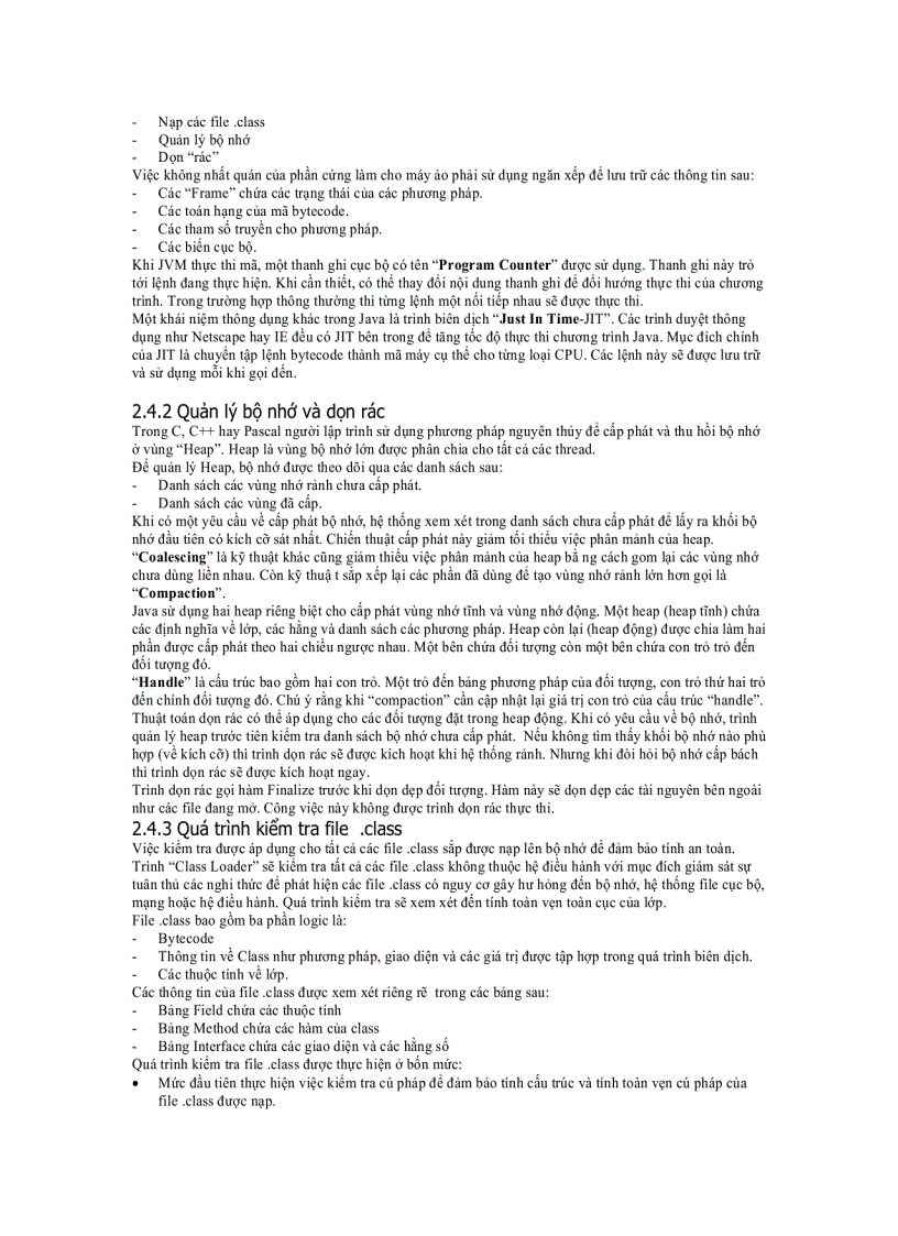 image for page Mô tả về Java