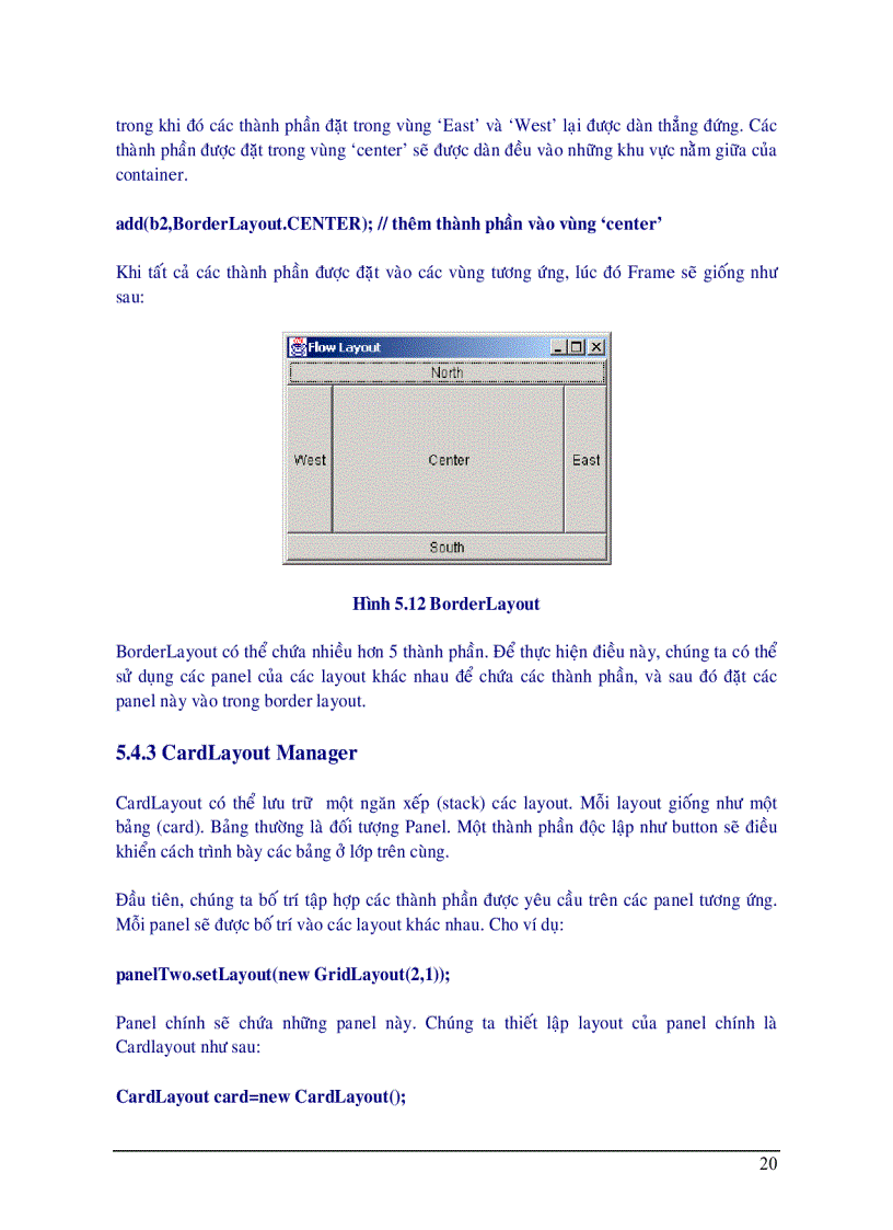 image for page Awt java