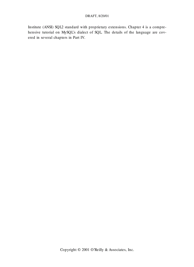 image for page MySQL