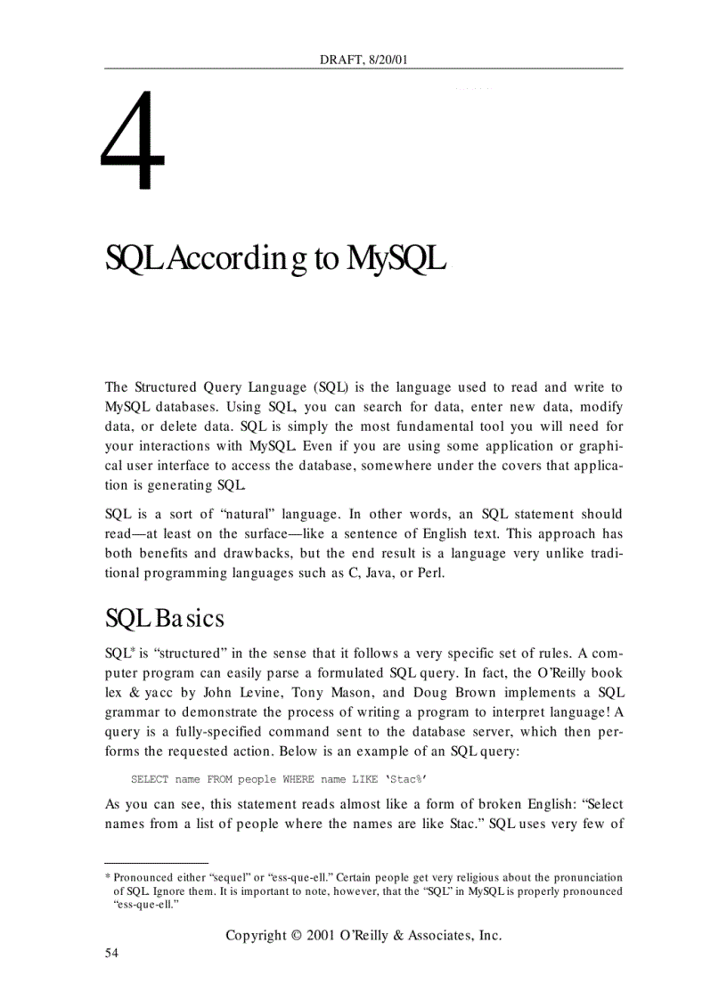 image for page SQL According to MySQL