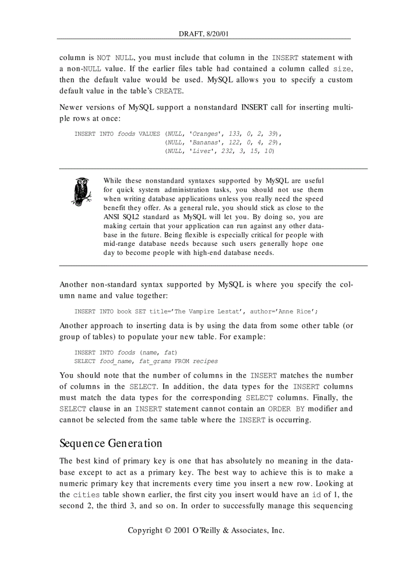 image for page SQL According to MySQL