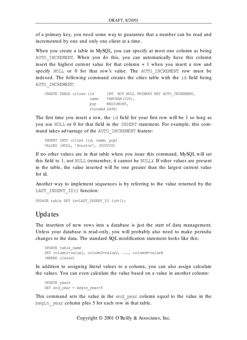 image for page SQL According to MySQL