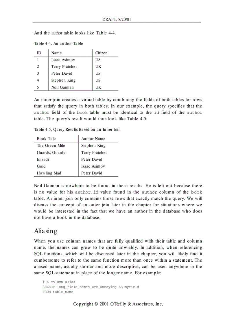 image for page SQL According to MySQL