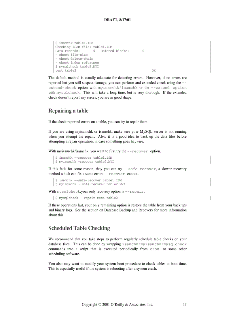 image for page MySQL Database Administration
