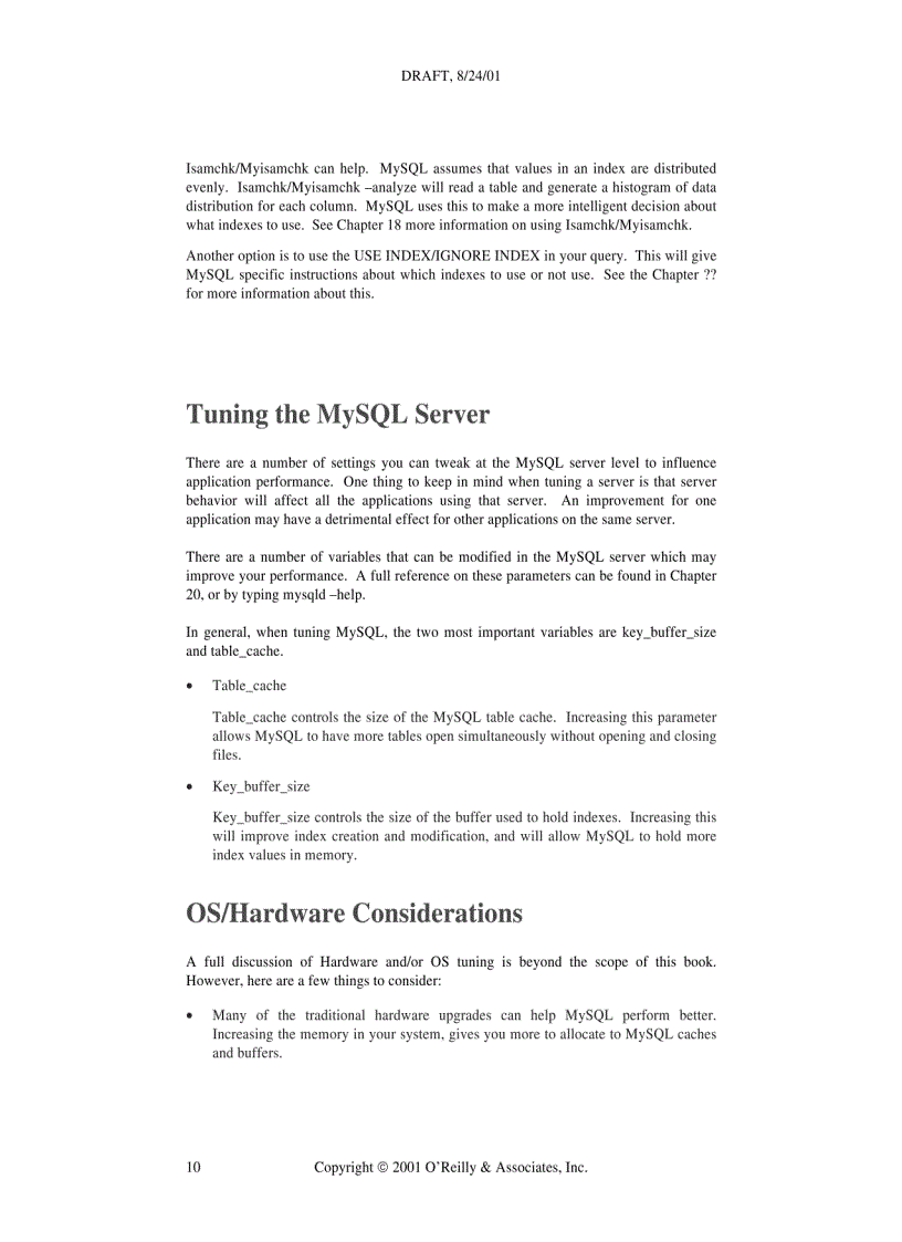image for page Performance Tuning