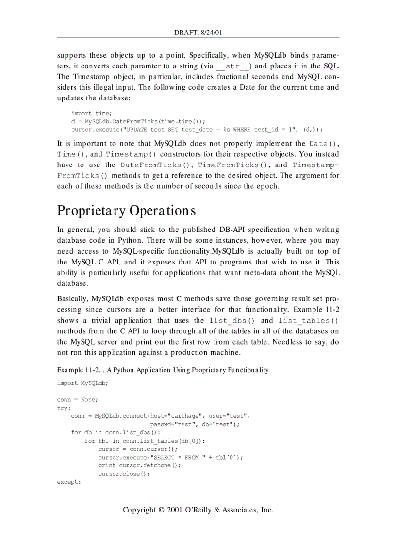 image for page Python MySQL