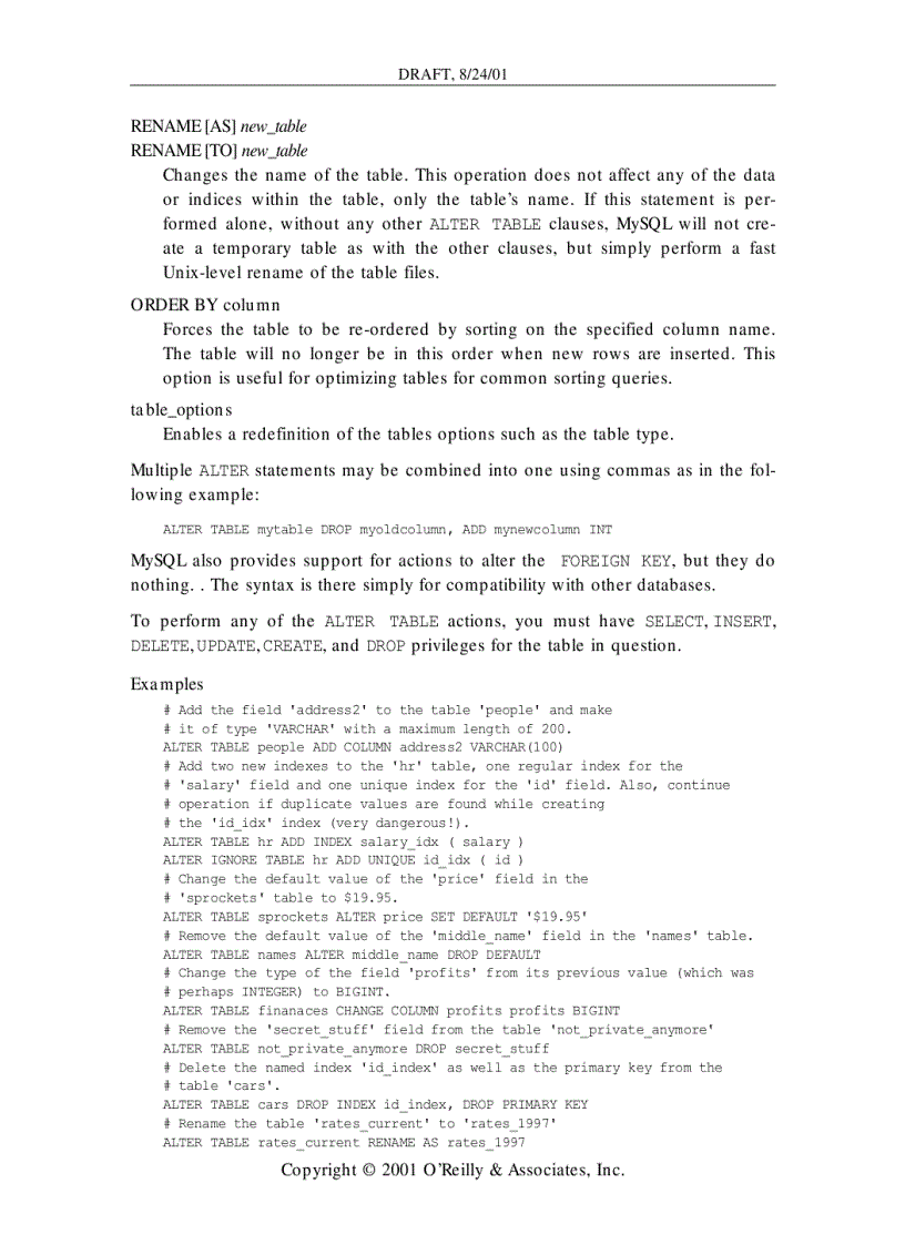 image for page SQL Syntax for MySQL