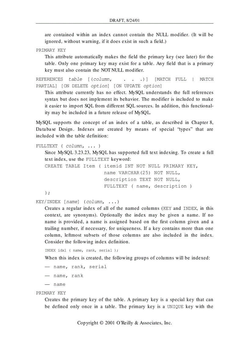 image for page SQL Syntax for MySQL