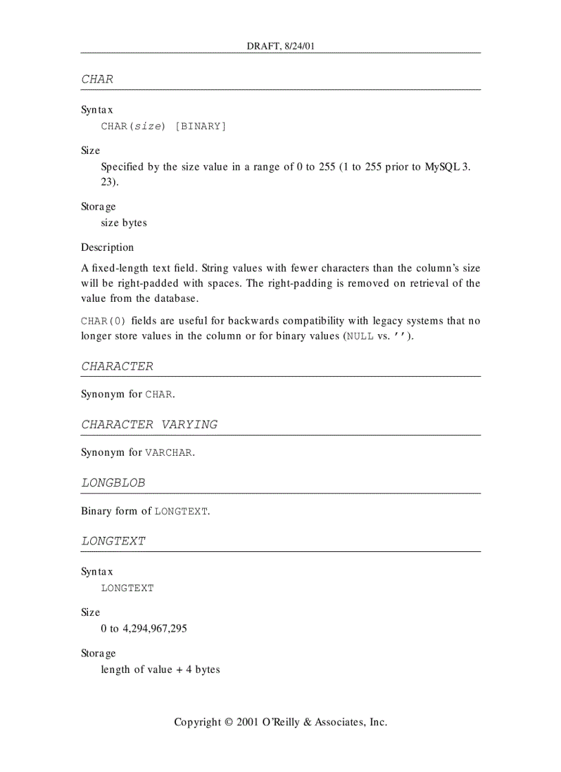 image for page MySQL Data Types