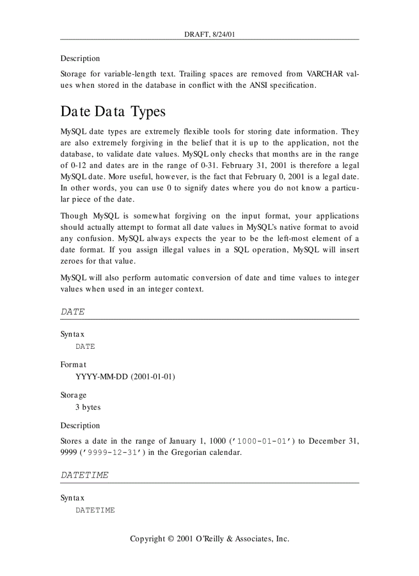 image for page MySQL Data Types