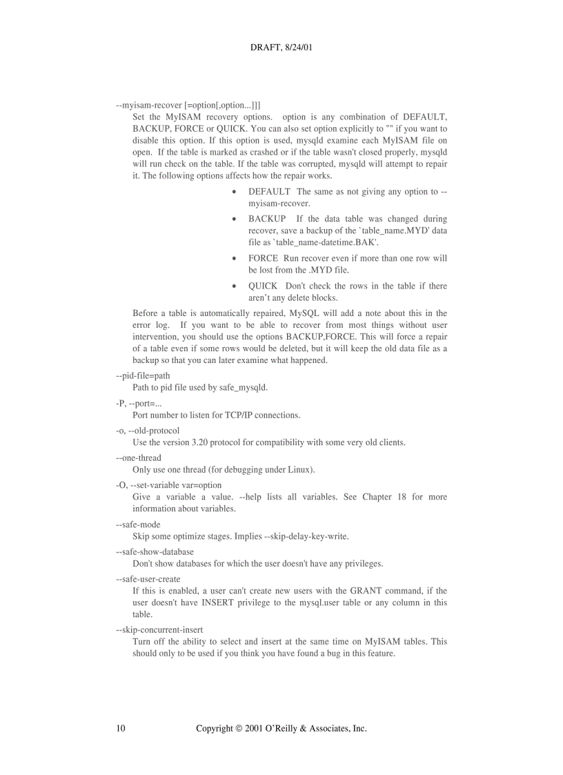 image for page MySQL and Programs and Utilities