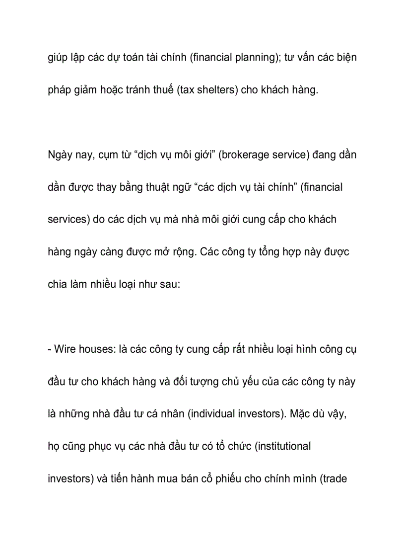 image for page Công ty chứng khoán là gì