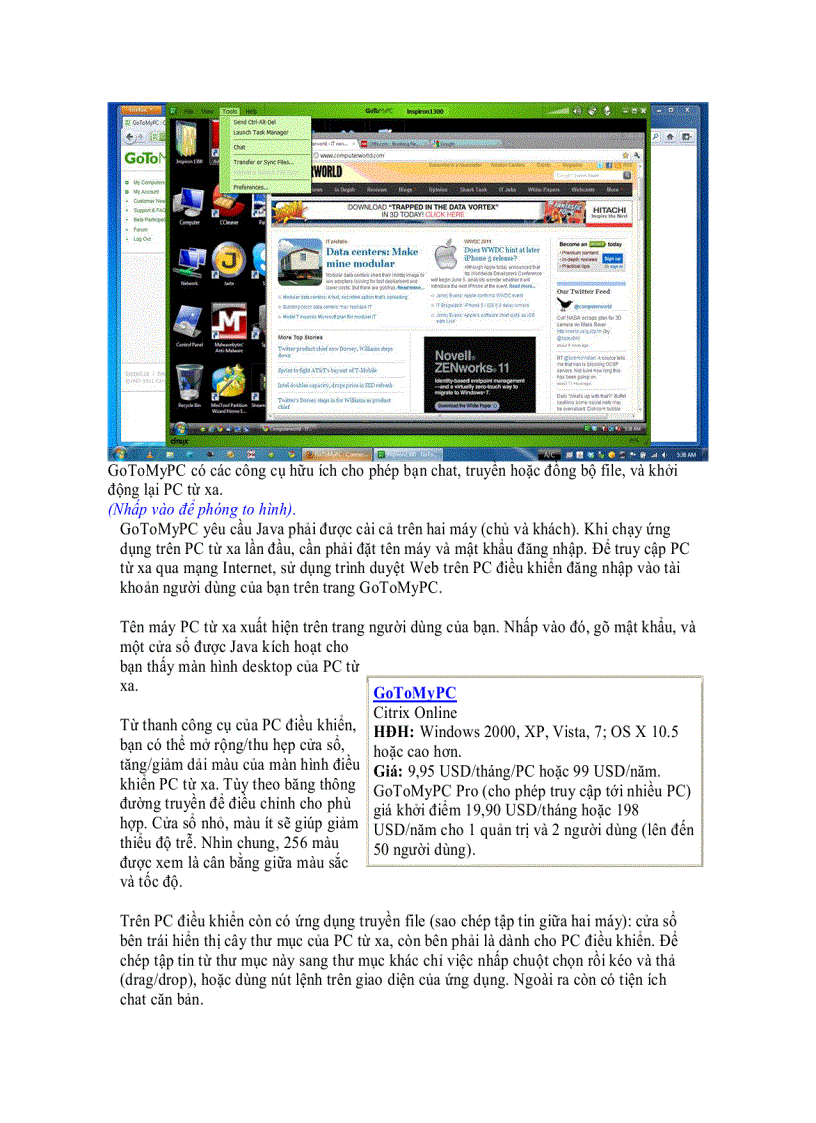 image for page Tìm hiểu 4 dịch vụ điều khiển máy tính từ xa