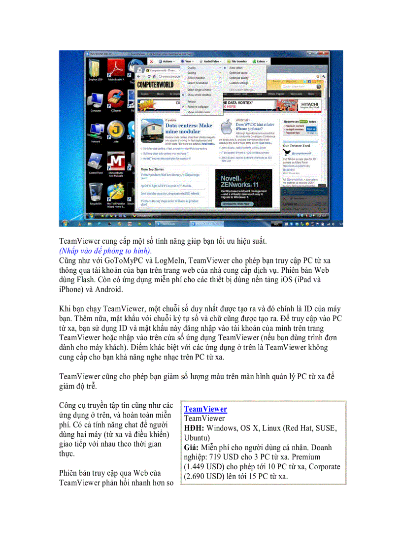 image for page Tìm hiểu 4 dịch vụ điều khiển máy tính từ xa