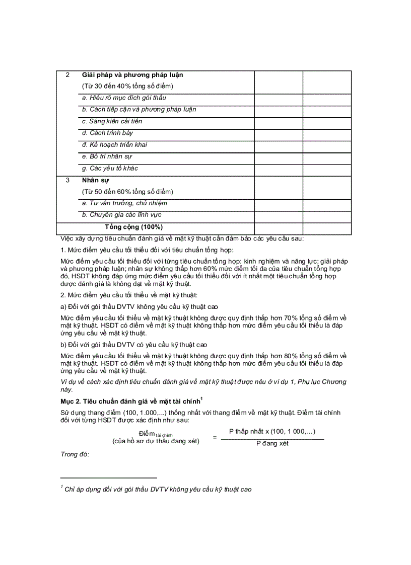 image for page Thông tư 06 2010 TT BKH quy định chi tiết lập hồ sơ mời thầu dịch vụ tư vấn do Bộ Kế hoạch và Đầu tư ban hành