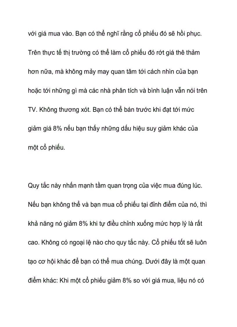 image for page Bán cổ phiếu để cắt giảm thua lỗ