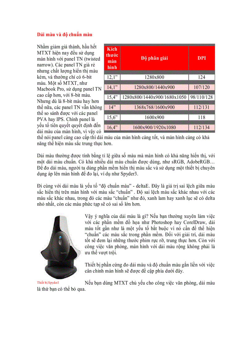 image for page Màn hình MTXT có thể bạn chưa biết