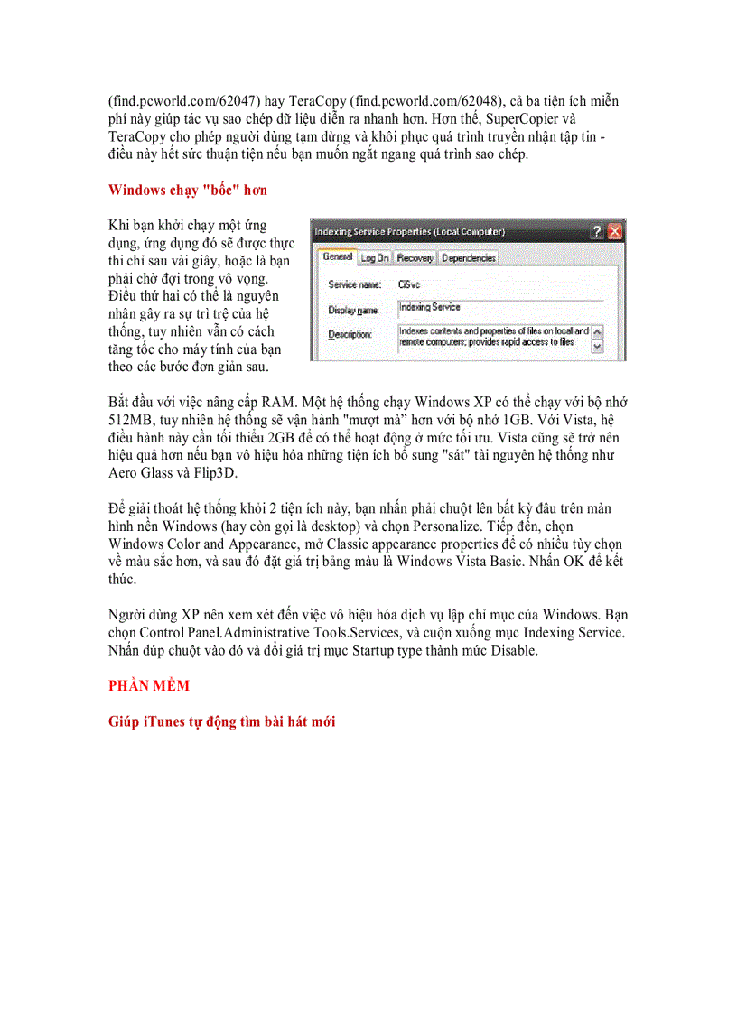 image for page Sửa nhanh trục trặc máy tính