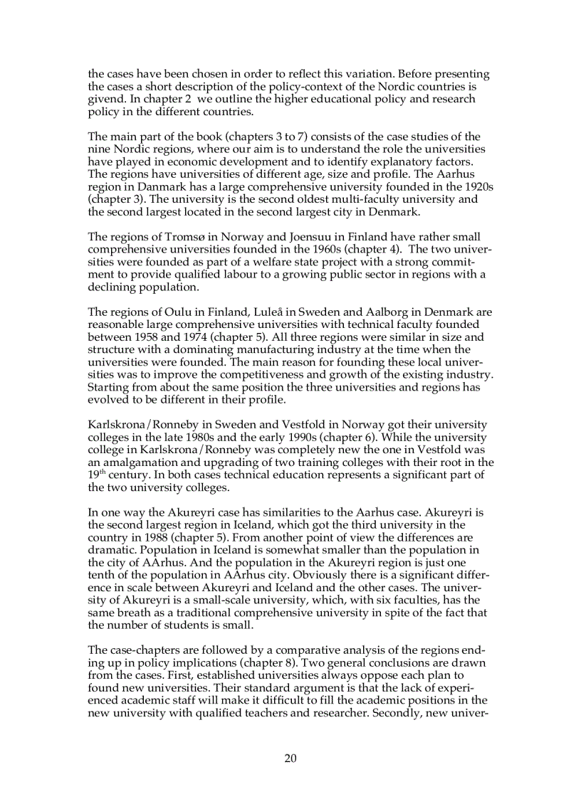 image for page The role of universities in regional innovation systems a nordic perspective