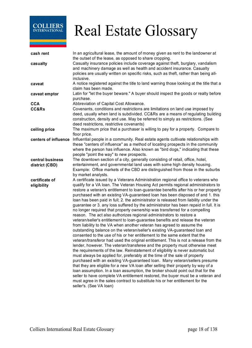 image for page Real Estate Glossary