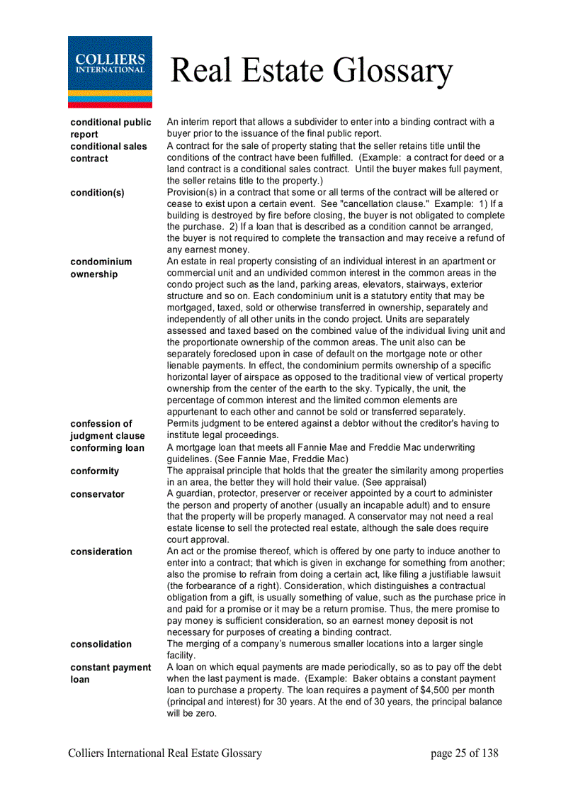 image for page Real Estate Glossary