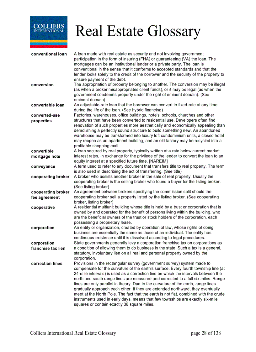 image for page Real Estate Glossary