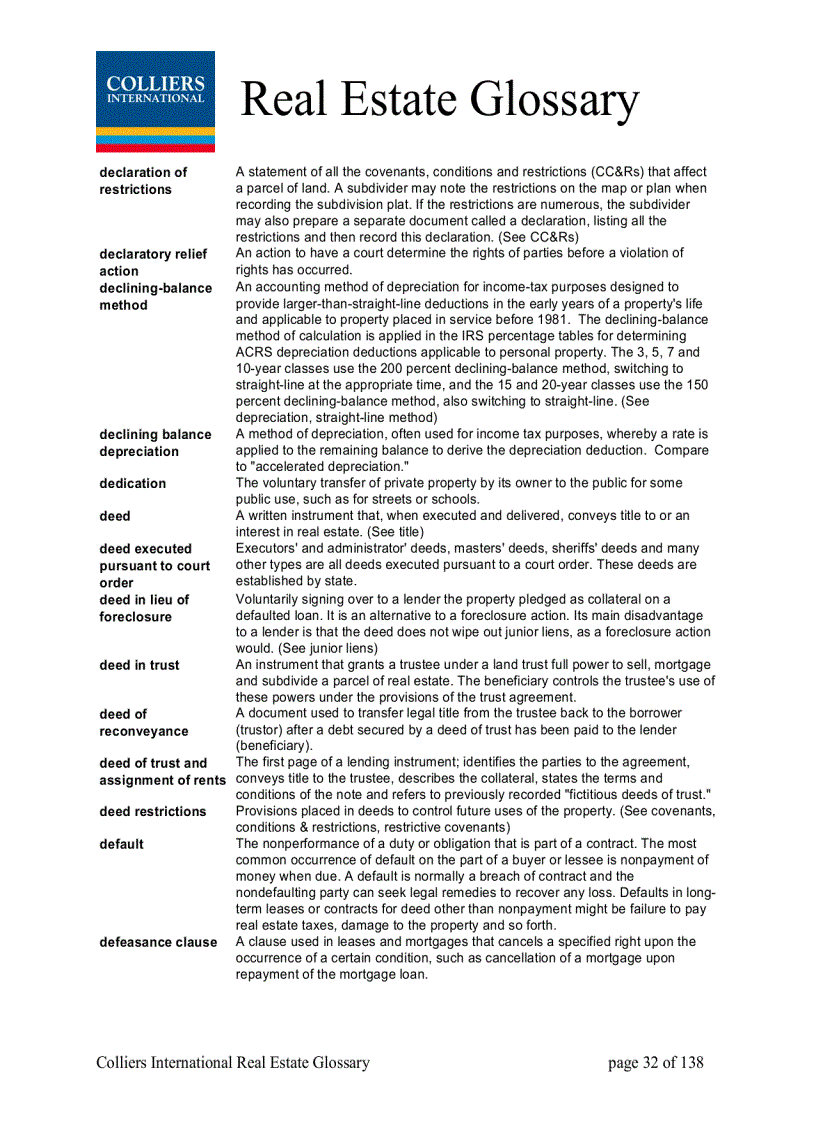 image for page Real Estate Glossary