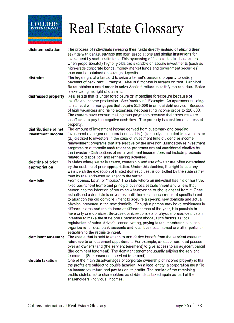 image for page Real Estate Glossary