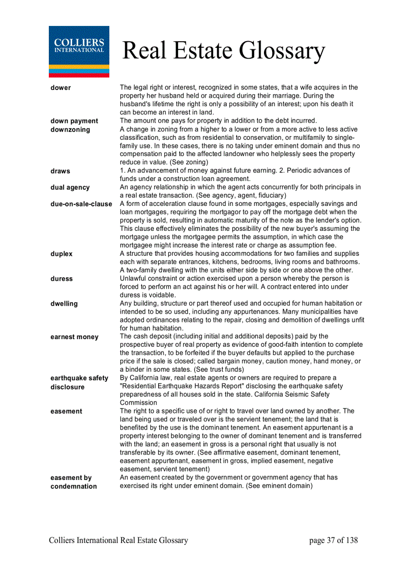 image for page Real Estate Glossary