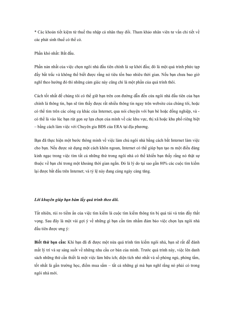 image for page Dành cho người lần đầu tiên mua nhà