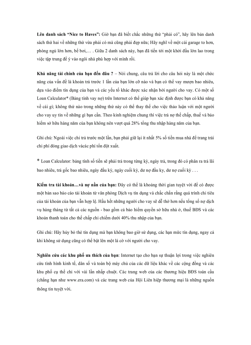 image for page Dành cho người lần đầu tiên mua nhà