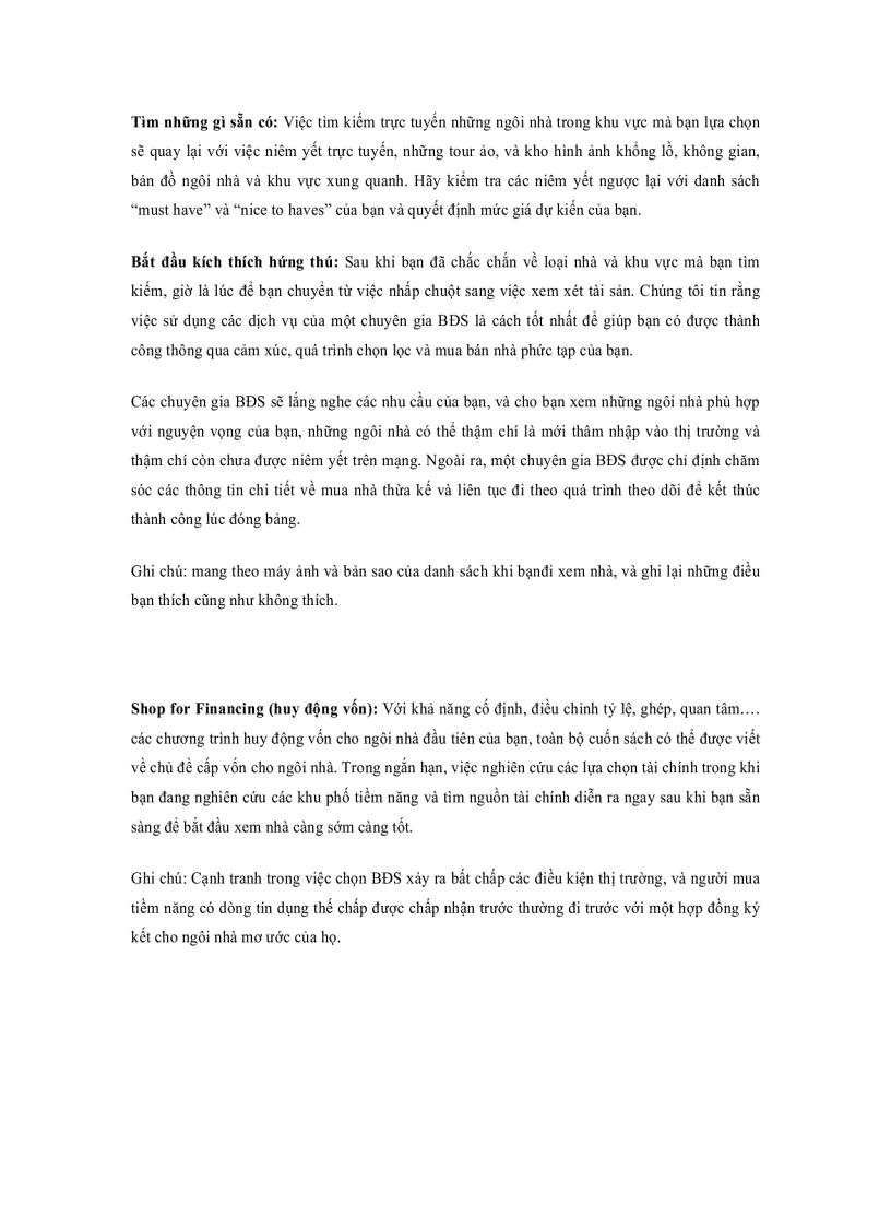 image for page Dành cho người lần đầu tiên mua nhà