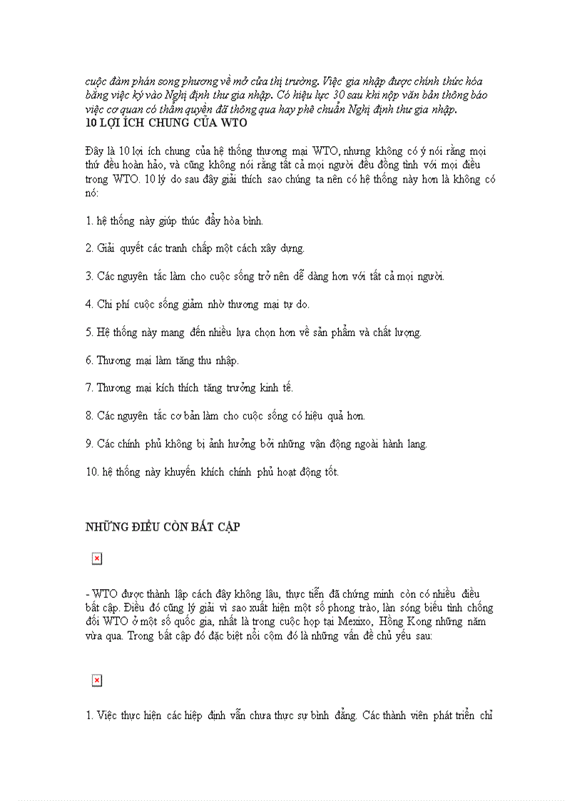 image for page World Trade Organization