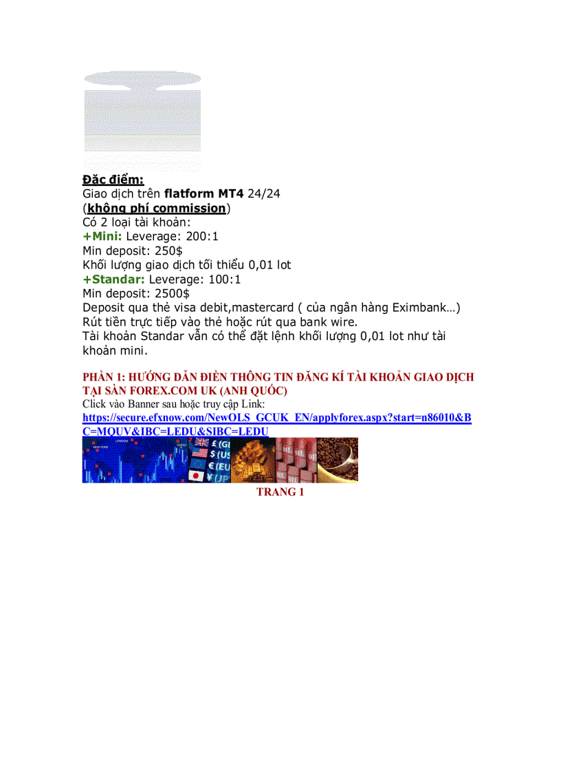 image for page Hướng dẫn đăng kí tài khoản giao dịch tại sàn gain capitalforex com uk ltd