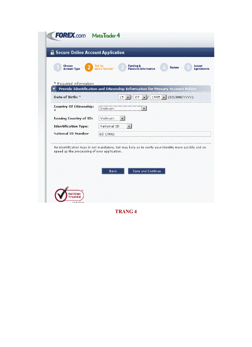 image for page Hướng dẫn đăng kí tài khoản giao dịch tại sàn gain capitalforex com uk ltd