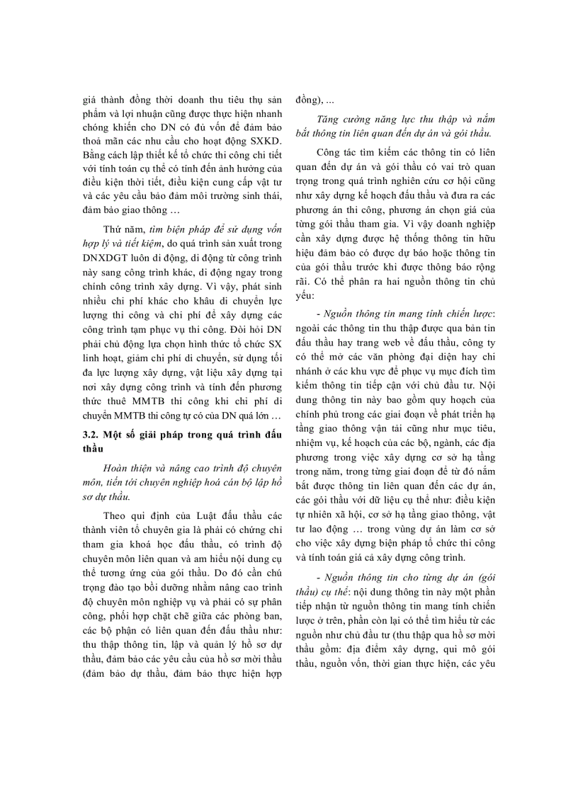 image for page Giải pháp nâng cao năng lực cạnh tranh trong đấu thầu