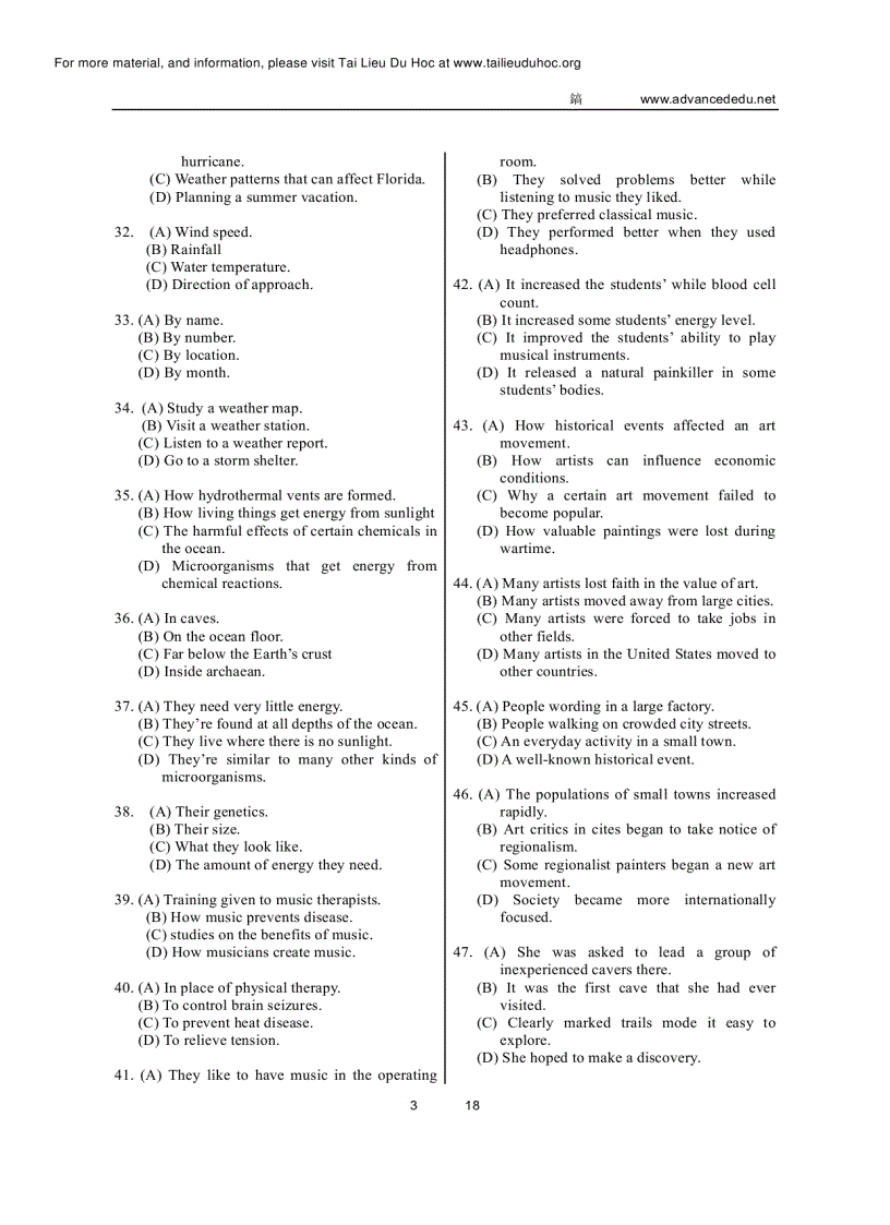 image for page Đề thi Toefl tháng 8 2002