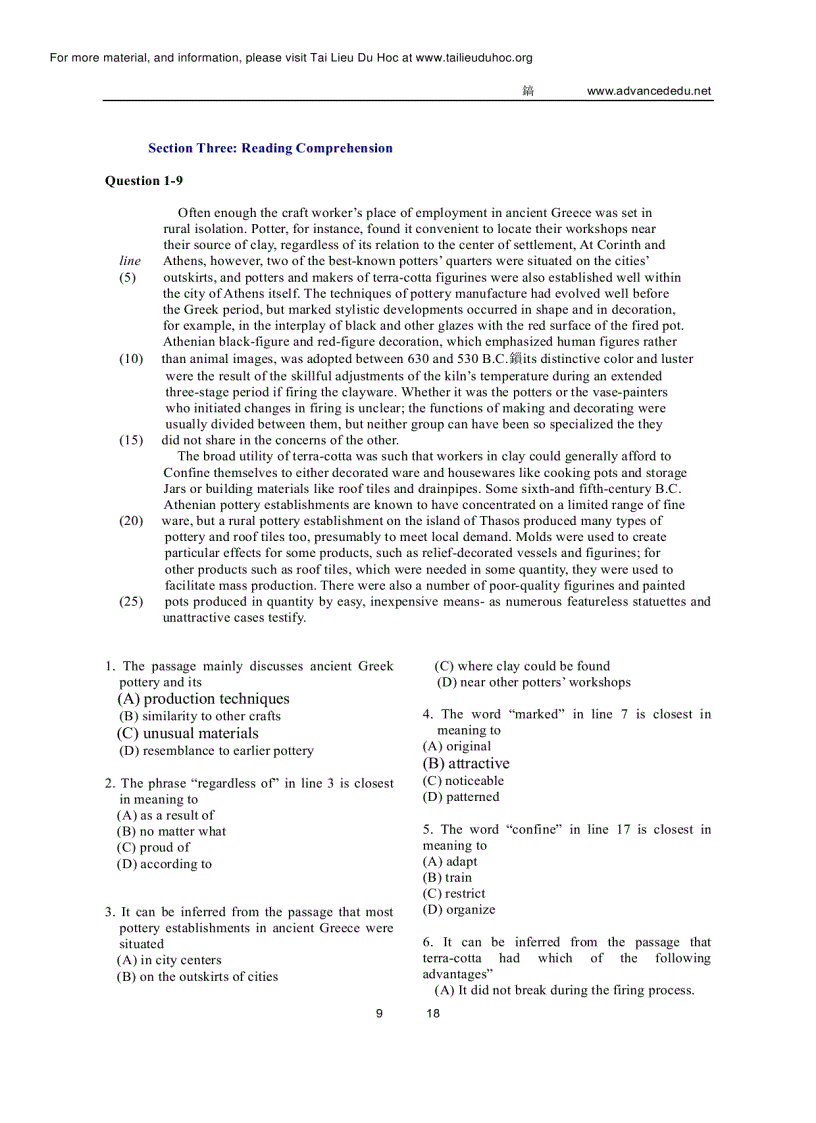image for page Đề thi Toefl tháng 8 2002