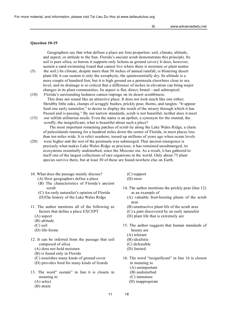image for page Đề thi Toefl tháng 8 2002