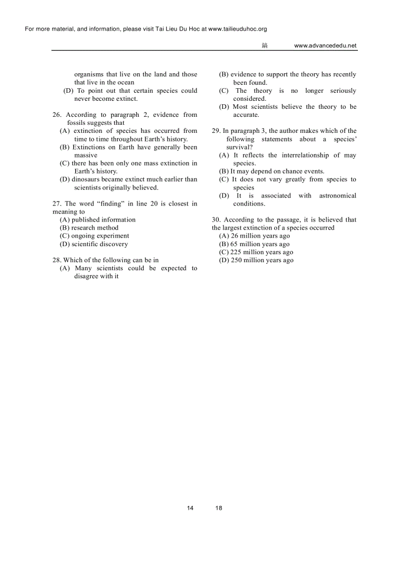 image for page Đề thi Toefl tháng 8 2002