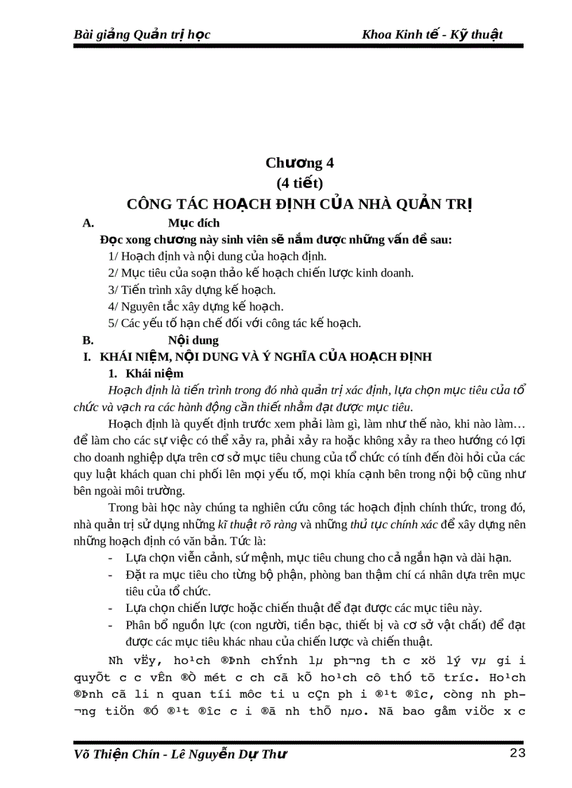 image for page Bài giảng Quản trị học